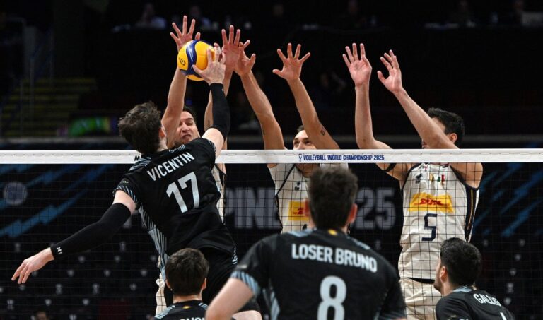 Italia apagó el sueño argentino en el Mundial de vóley