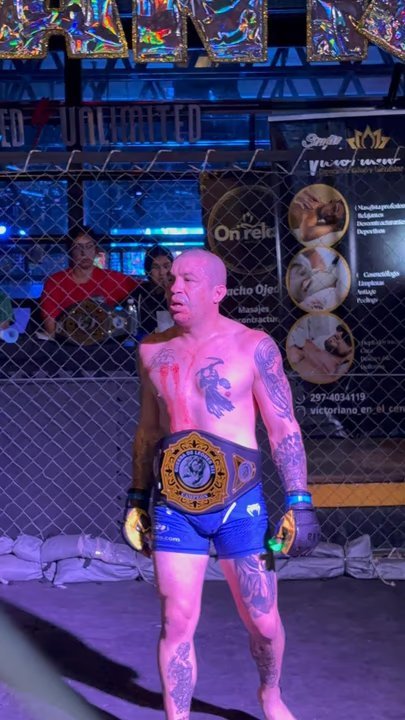 Facundo Salvaje Puertas peleador de MMA de Comodoro Rivadavia